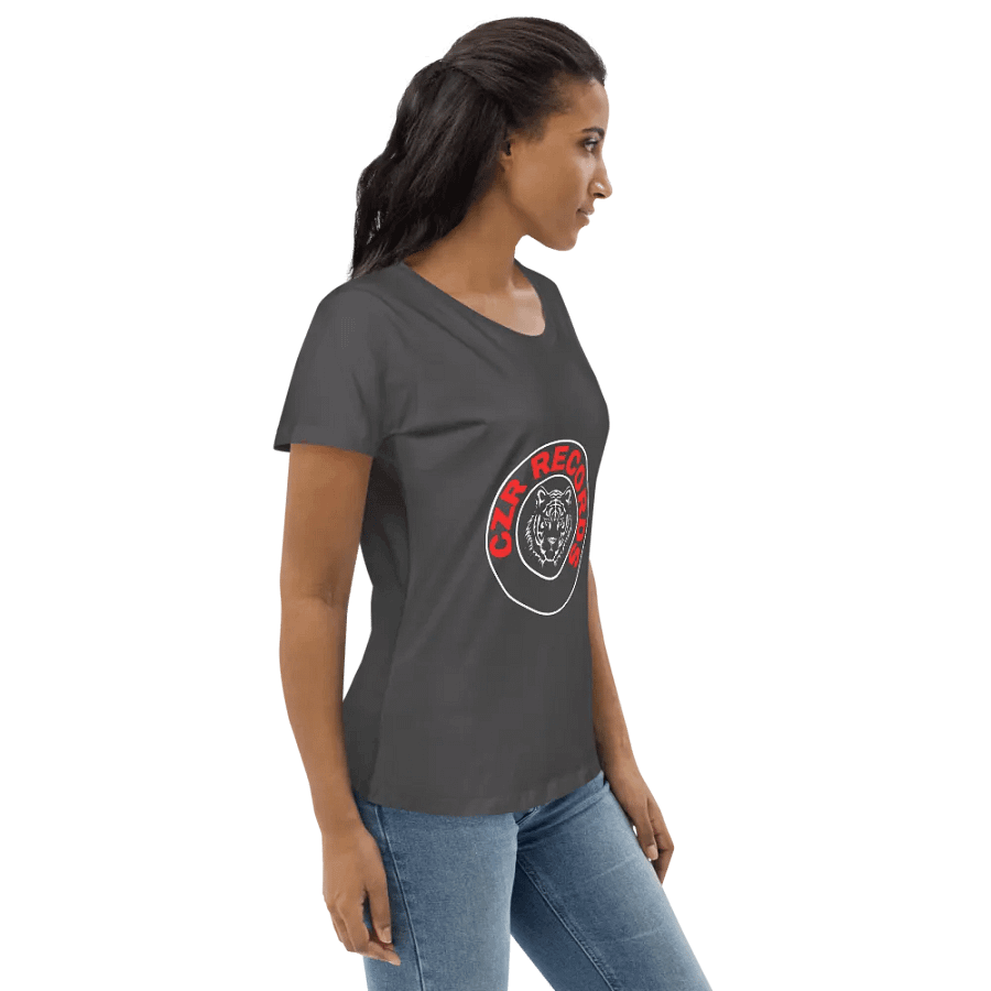 Women's Tiger Circle Red Font Tee product image (8)