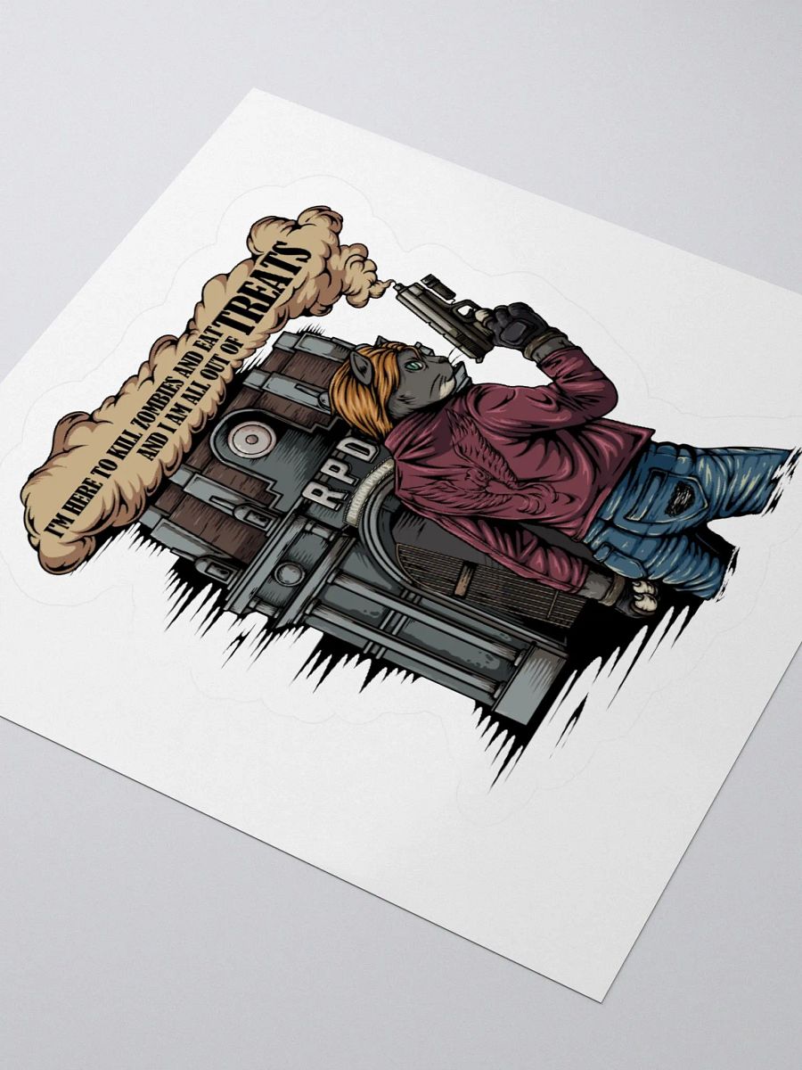 Resident Evilll Gobbi V2 Non Holo Sticker! product image (3)