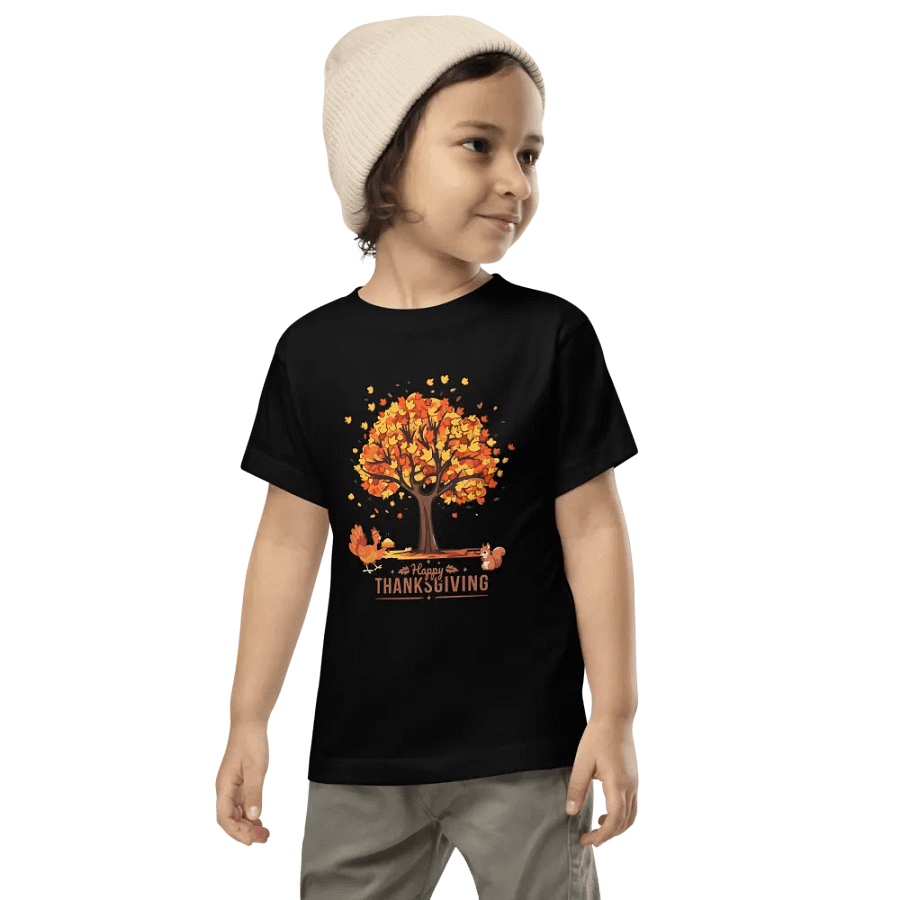Festive Thanksgiving Toddler Tee product image (10)