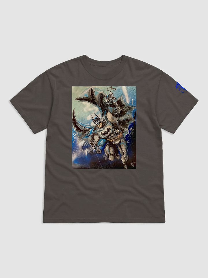 Bat Guy Grappling in the Rain Unisex T-Shirt product image (11)