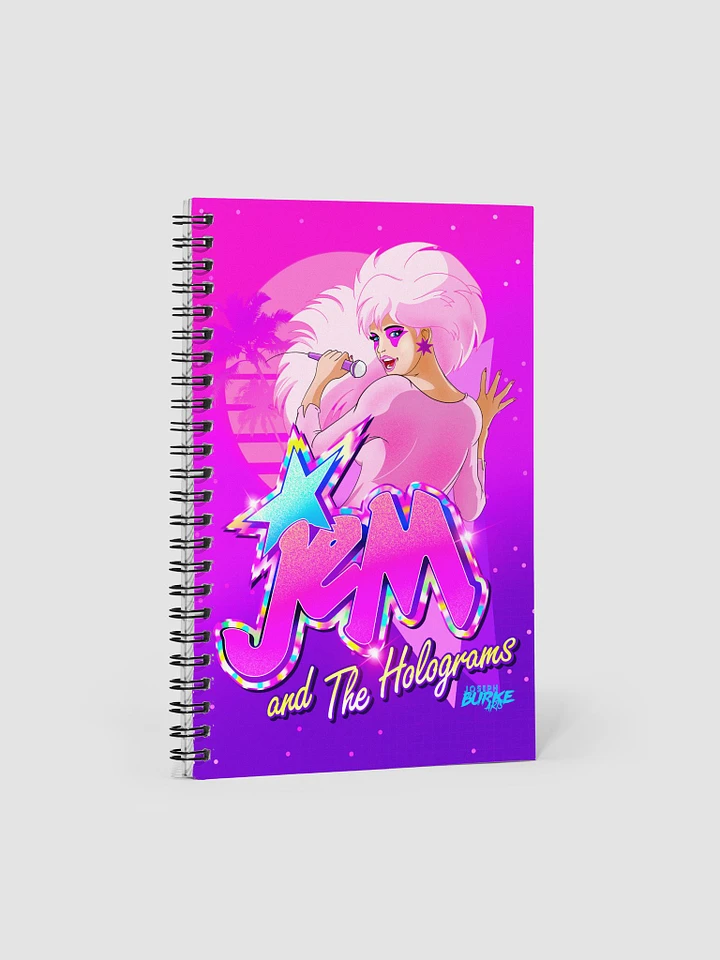 Jem Vaporwave Tribute Notebook product image (1)