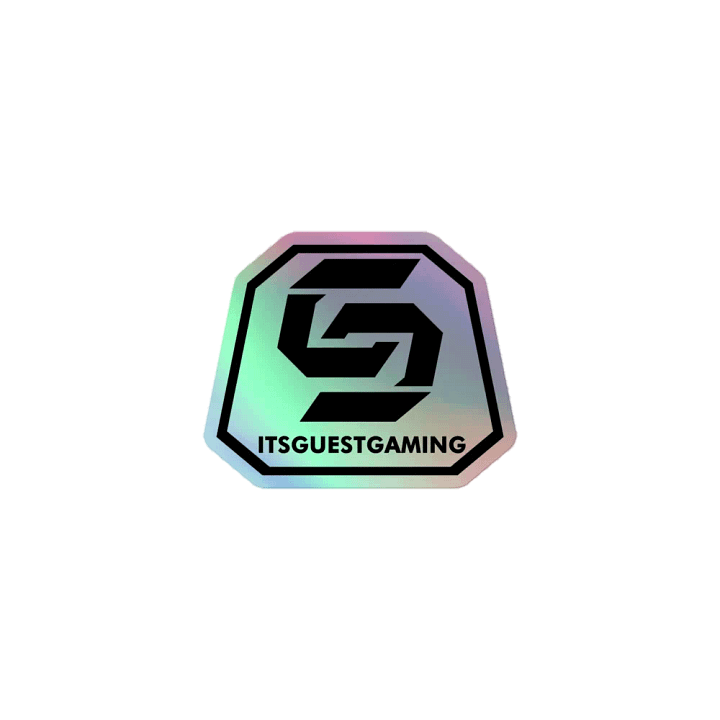 ItsGuestGaming SHINY Logo Sticker product image (1)