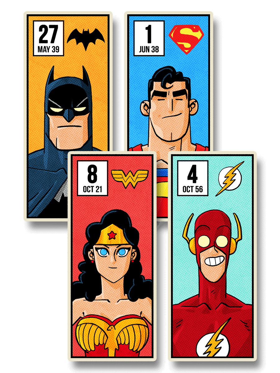 DC Heroes Sticker Pack product image (1)