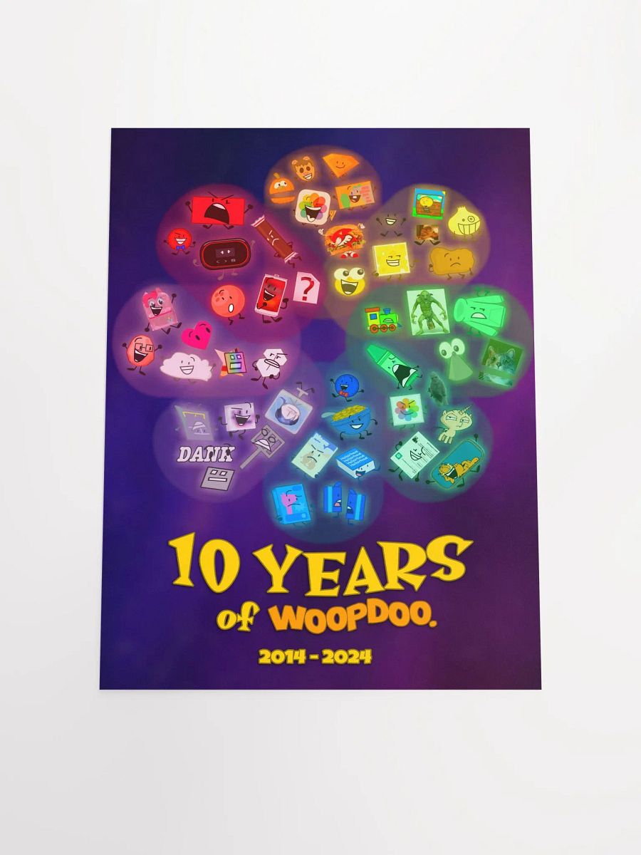 10 Years of WoopDoo Poster product image (7)