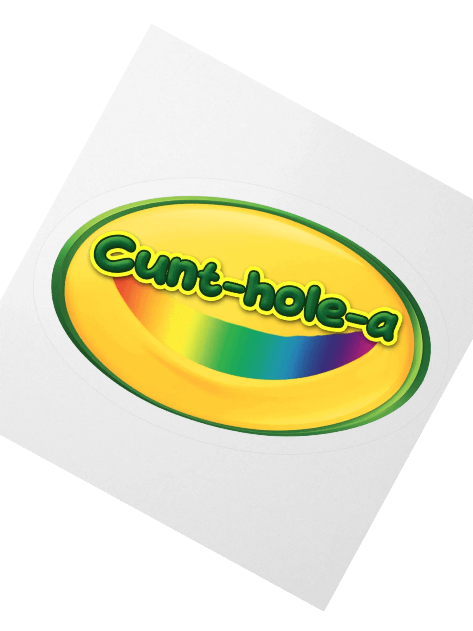 CUNT-HOLE-A STICKER (STICKER) product image (2)