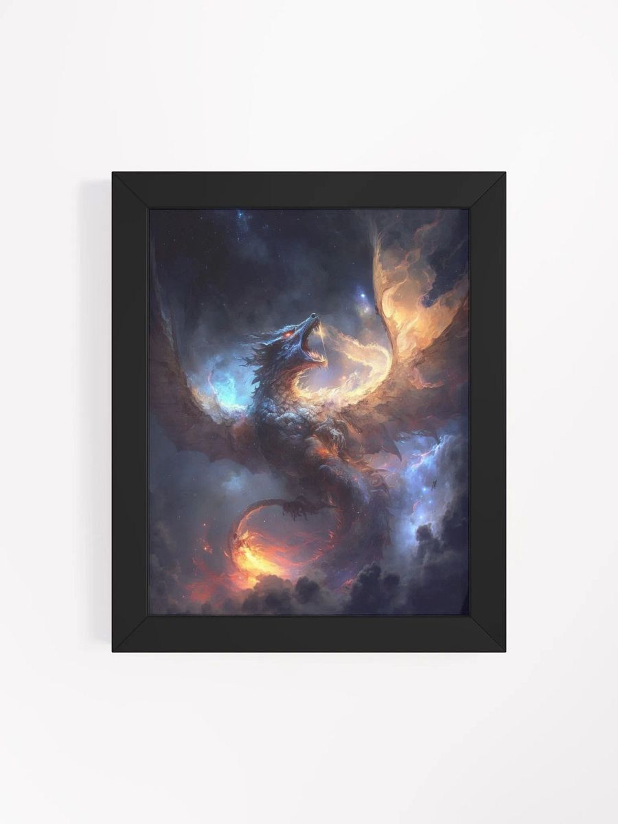 Kheron the dragon - Framed High Quality Matte Poster product image (4)