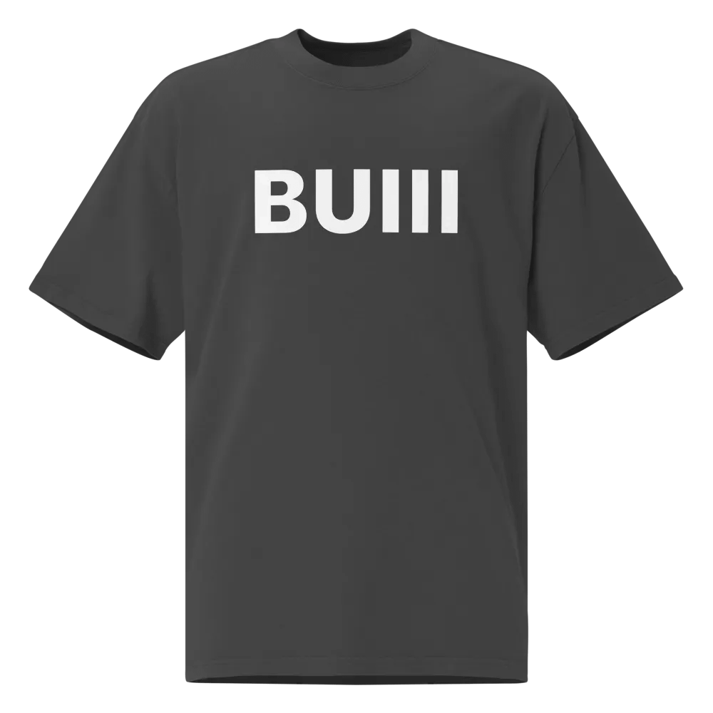 BUIII Originals Logo Premium Oversized T-shirt - Black, Khaki, Eucalyptus product image (22)