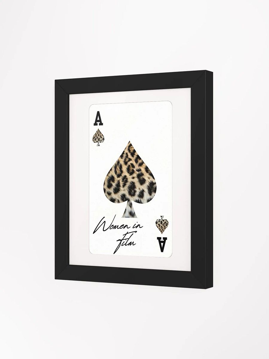 WIF PLAYING CARD FRAMED POSTER product image (52)