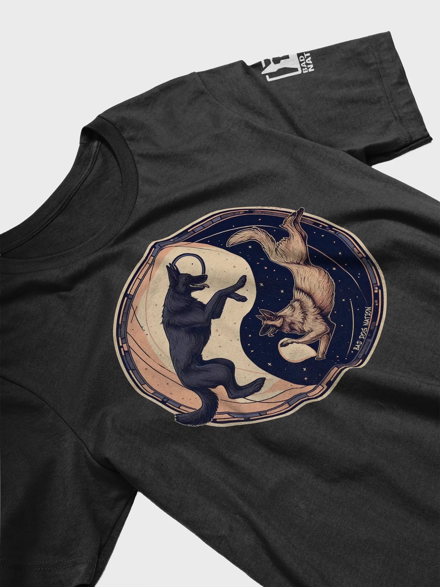 Malinois YinYang - Premium Unisex T-shirt product image (3)