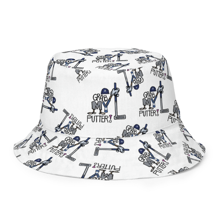Grab My Putter Reversible Bucket Hat: Large Logo product image (1)
