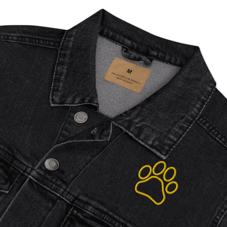 Pawprint Denim Jacket product image (5)