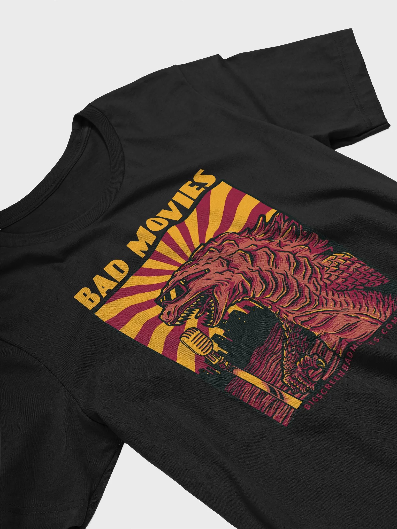 Bad Movies Giant Monster Comfort T-Shirt product image (2)