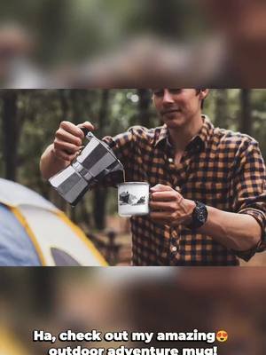 Sip freedom, wherever you are. From muddy trails to starry nights, this enamel camping mug carries the spirit of the mountains in every pour. Durable, lightweight, and adventure-ready—built for wild mornings and quiet escapes. #CampingGear #AdventureMug #StudioNatureDesign #OutdoorVibes #HikingEssentials