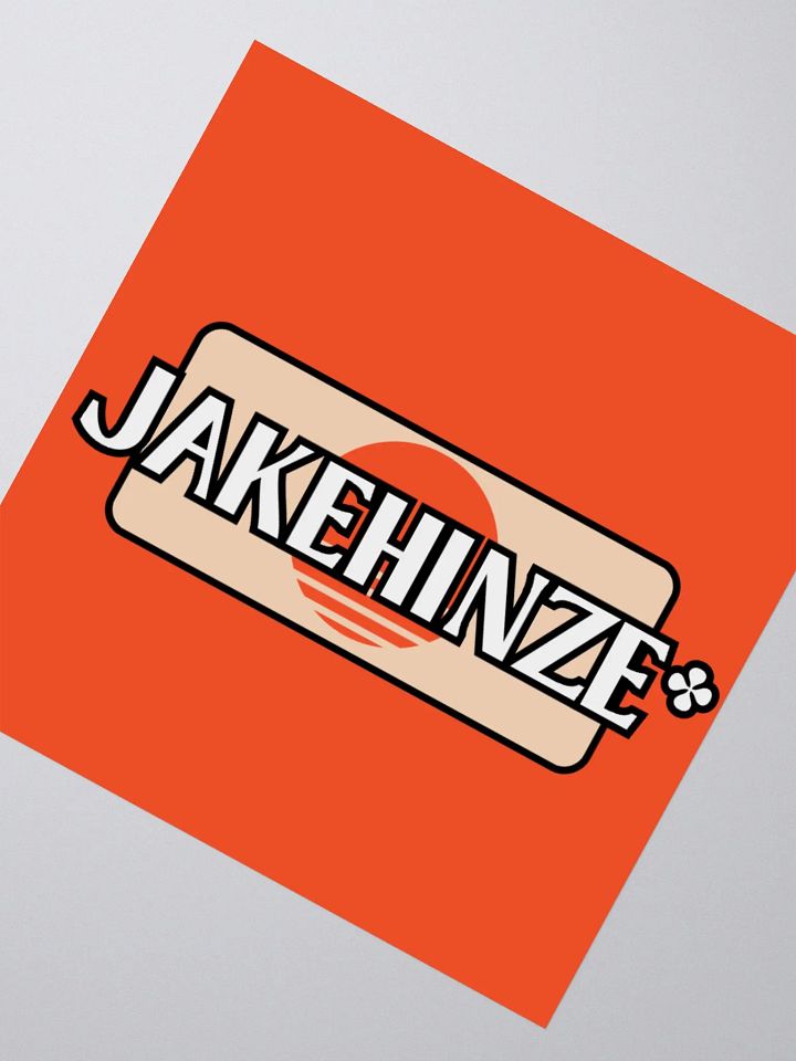 jakehinze* Logo Sticker product image (6)