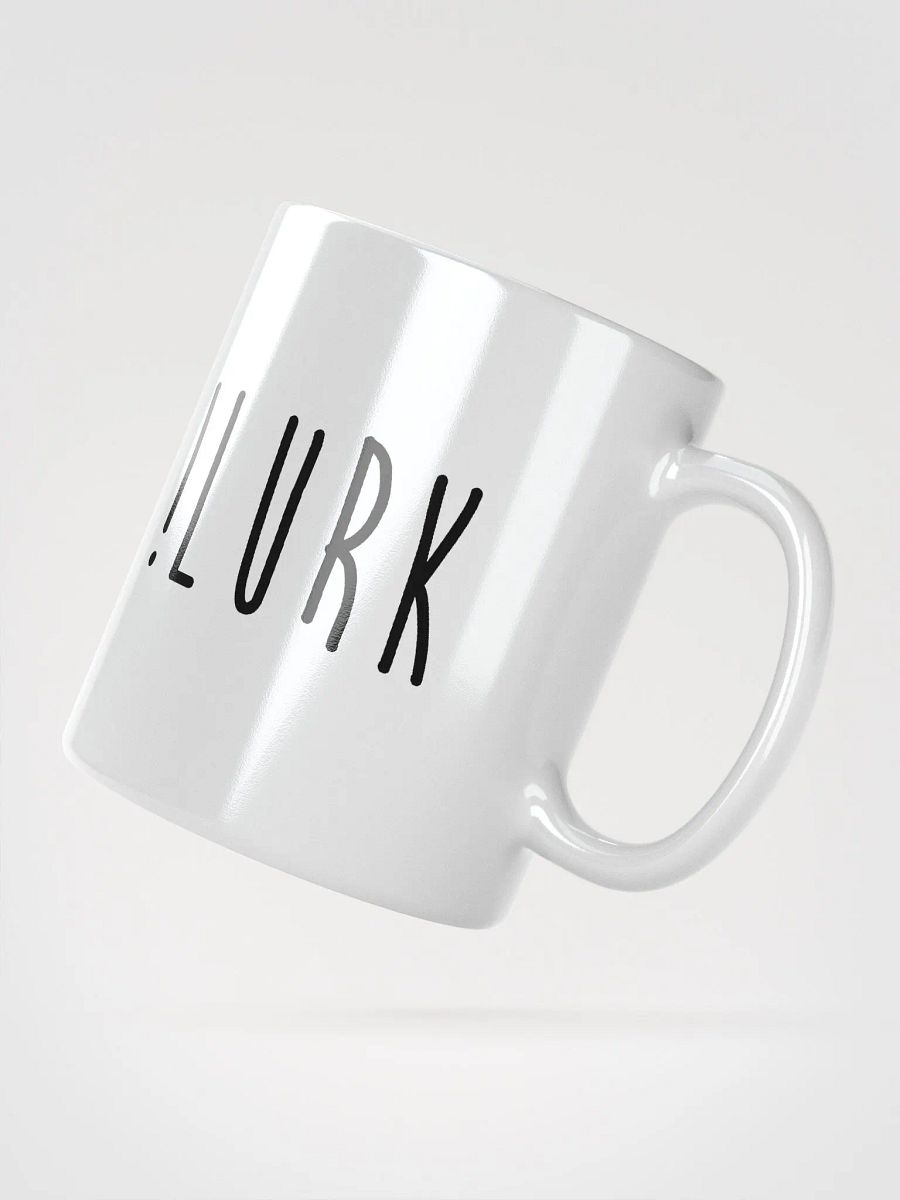 White Mug: !LURK product image (3)
