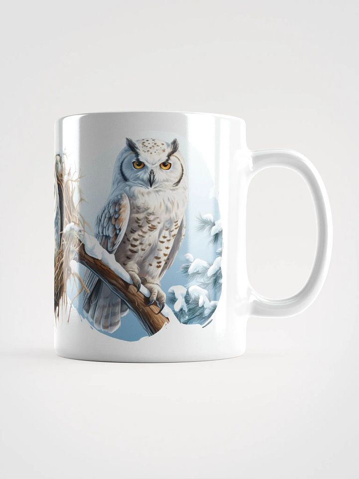 Snowy Owl Wonderland Mug product image (1)