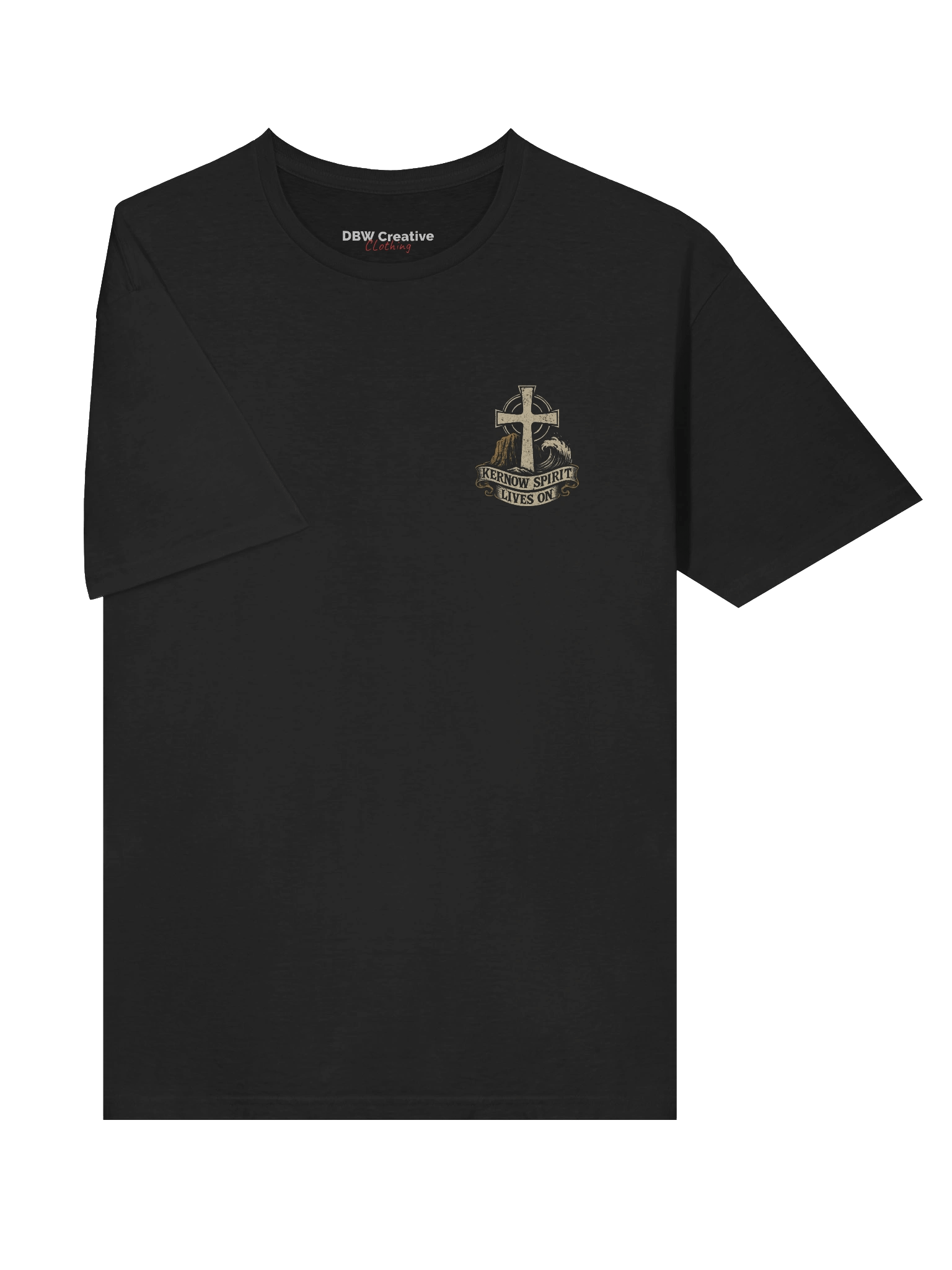 "Kernow Spirit Lives On" Pocket Logo Unisex T-shirt product image (6)