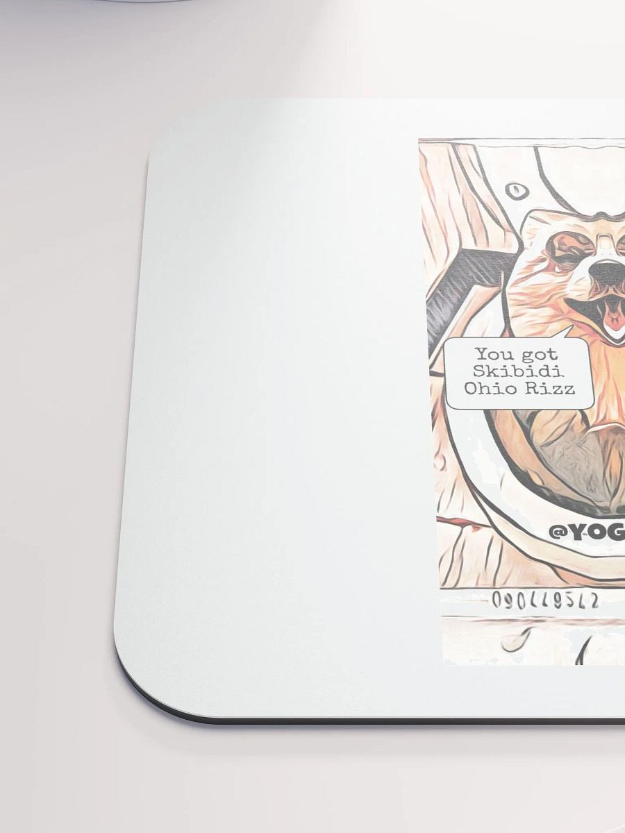 Skibidi Ohio Rizz Dog Mouse Pad product image (6)