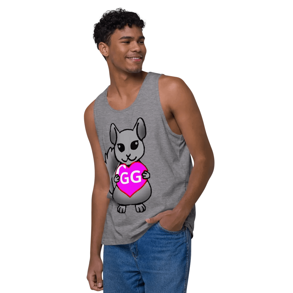 GG Chinchilla Heart Tank Top by GGMentor product image (8)