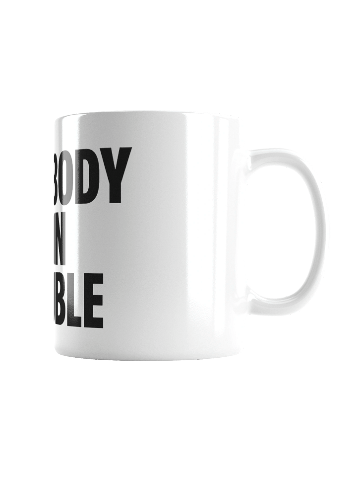 Trouble Alert White Glossy Mug product image (6)