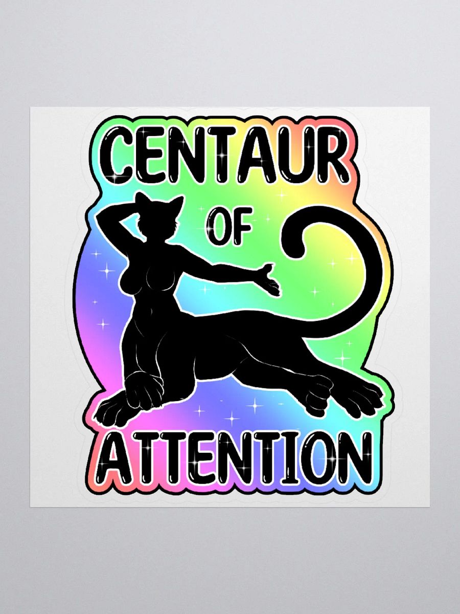 Rainbow Centaur of Attention Sticker! product image (1)