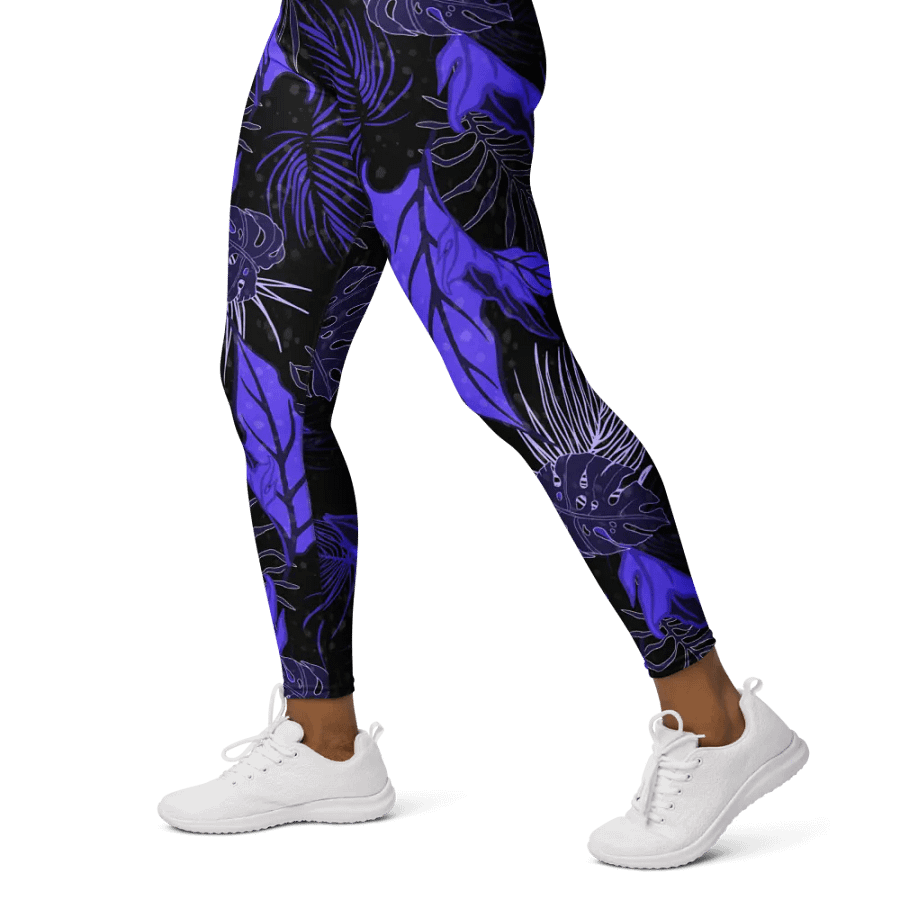 Tropical Lace yoga leggings product image (8)