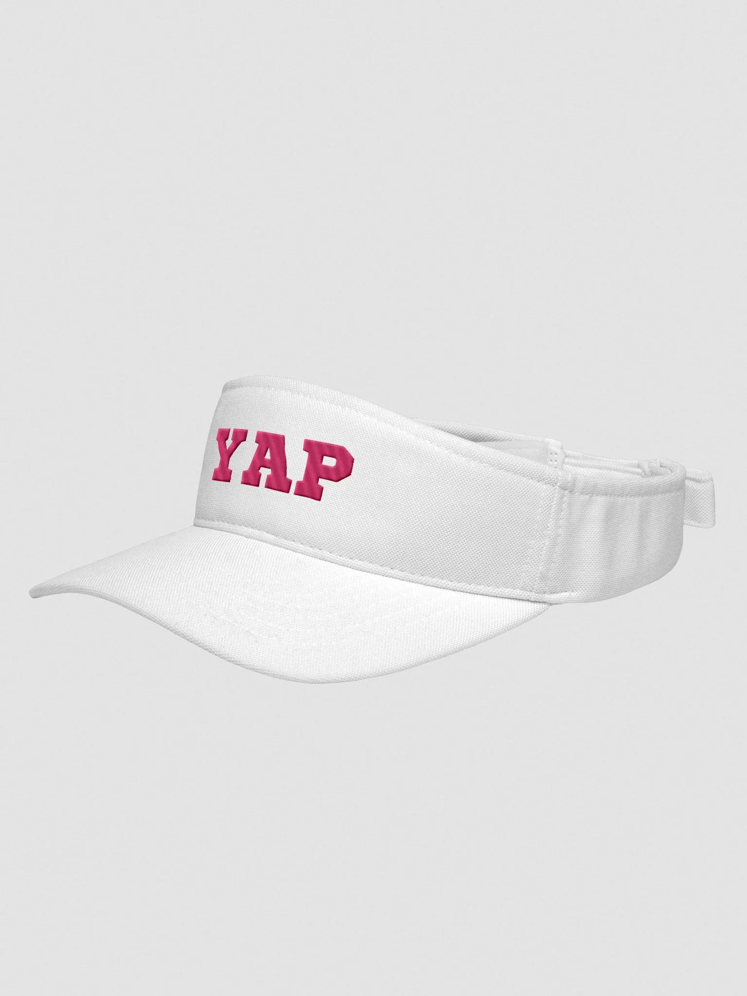 YAP embroidered visor product image (2)