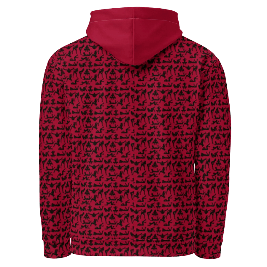 Sexy Ladies Silhouettes - Carmine | Unisex Hoodie product image (3)