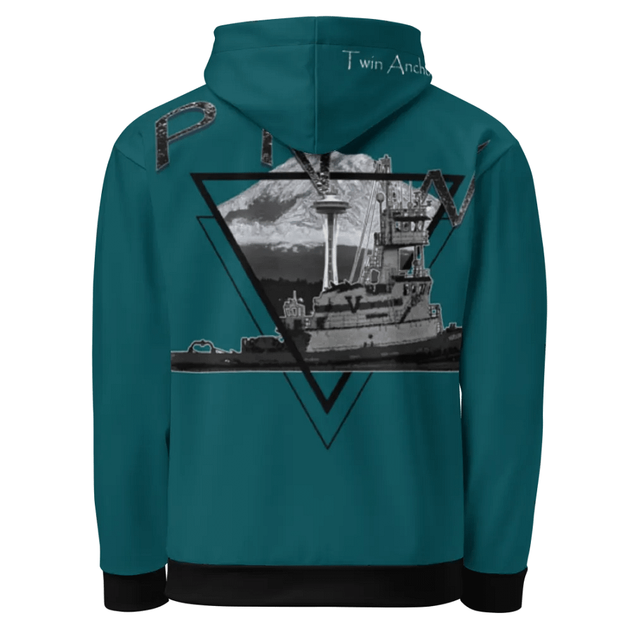 Teal PNW 1 Hudson VB Hoodie product image (11)