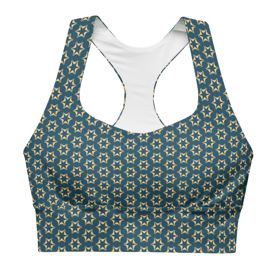 Seashell and Starfish Longline Sports Bra product image (4)