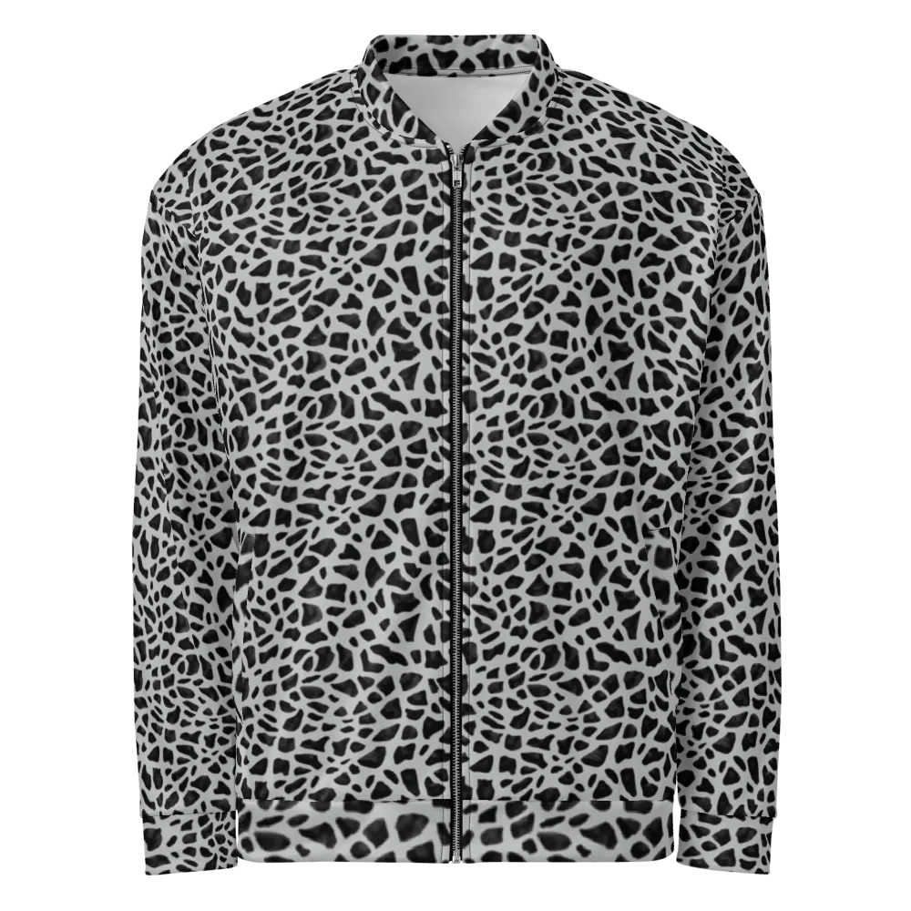 Giraffe Pattern Bomber Jacket product image (1)