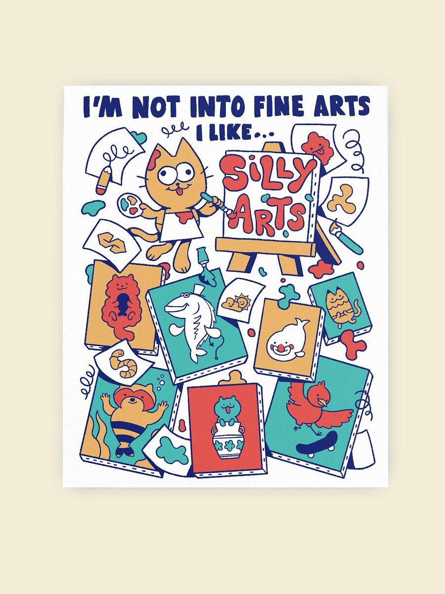 silly arts poster product image (1)