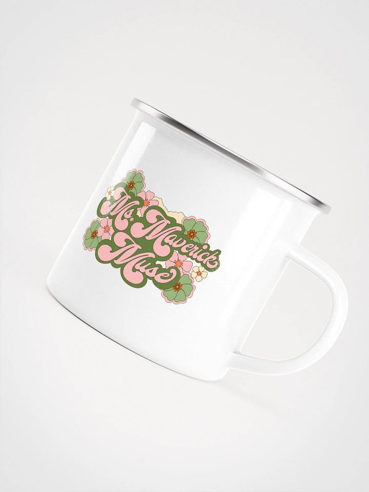'TOUCHIN GRASS' Enamel Mug ⛰ product image (1)