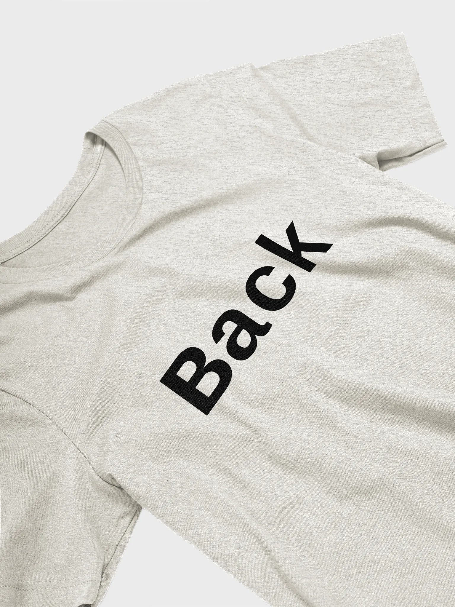 Front Back Simple Tee - Incorrect - Light Color product image (33)