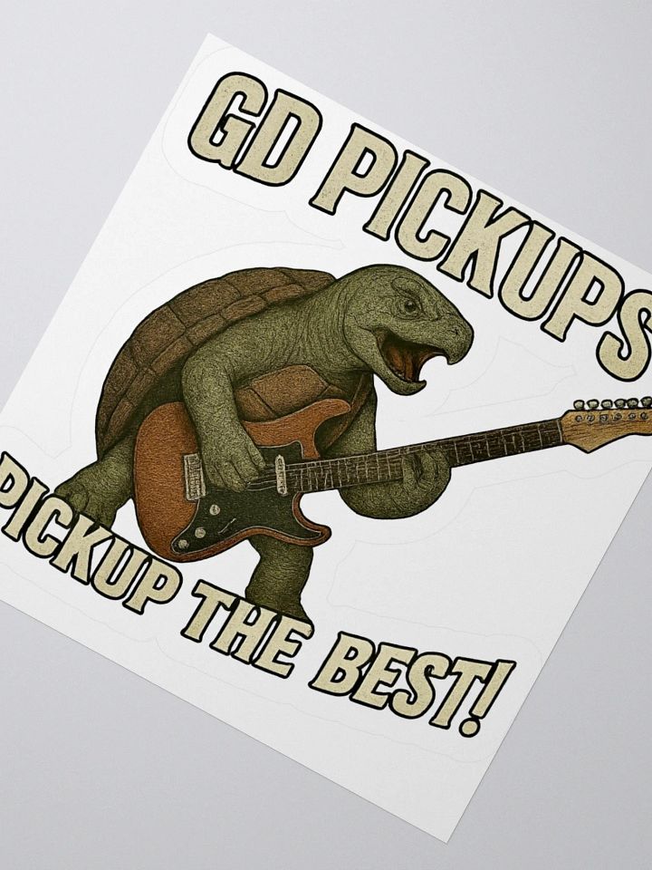 G.D.Pickups "Tone Turtle" Sticker product image (3)