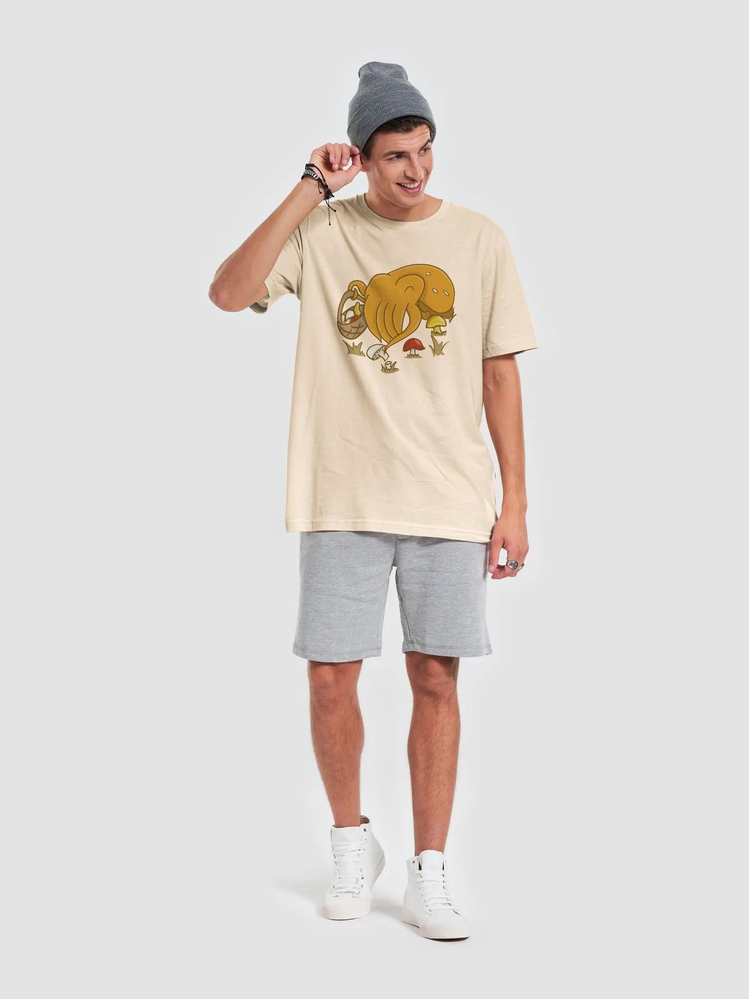 Mushroom Picking Cuttle Tee product image (6)