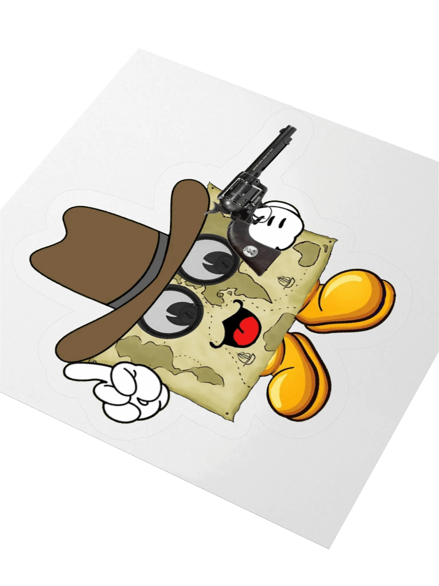 Cowboy Mappy Sticker! product image (3)