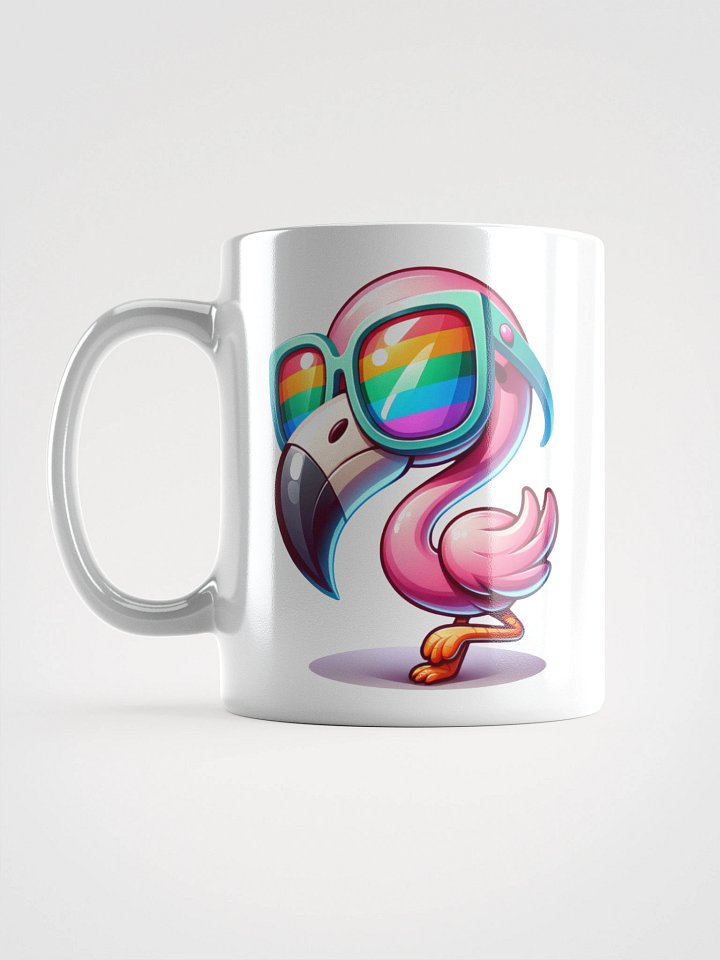 Rainbow Shades Flamingo Mug product image (2)