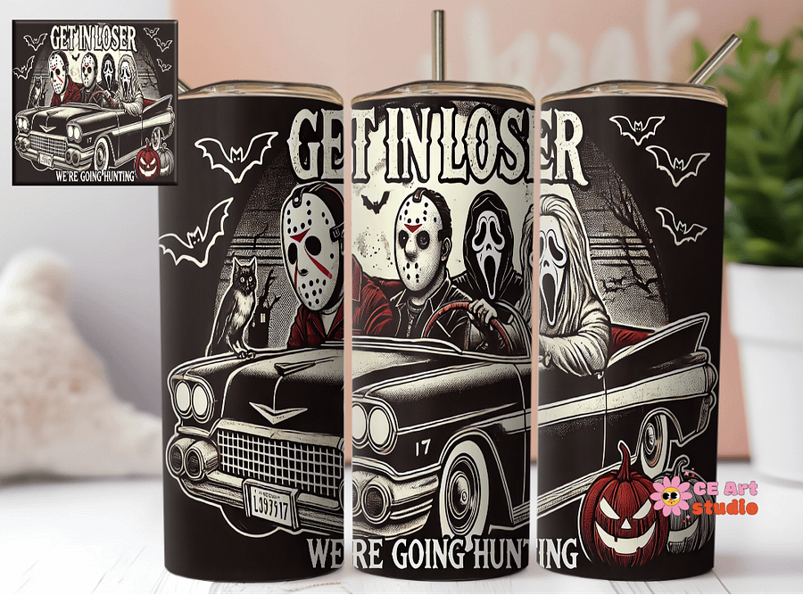 Get In Loser Tumbler Wrap PNG product image (1)