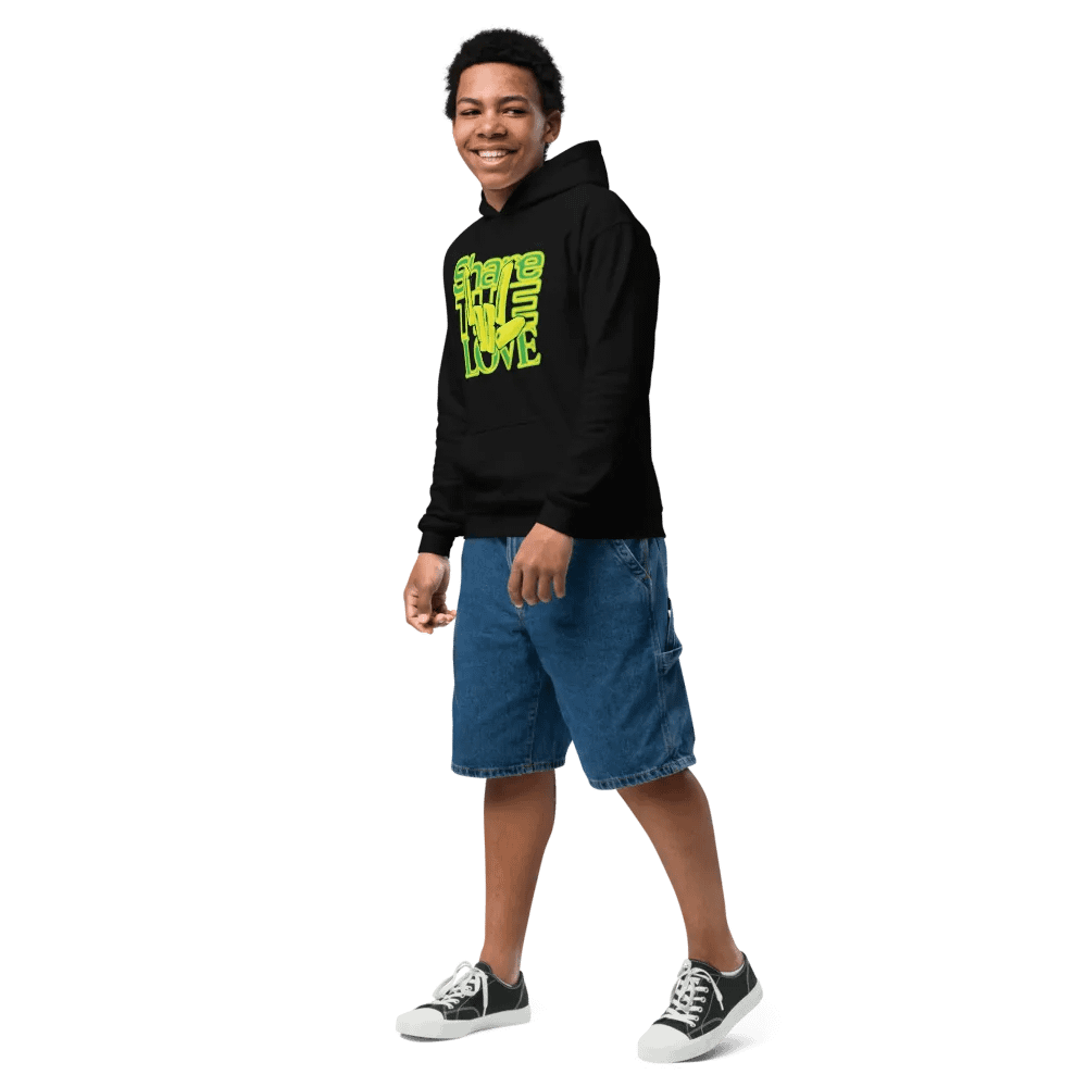 3D Share The Love Youth Hoodie product image (7)