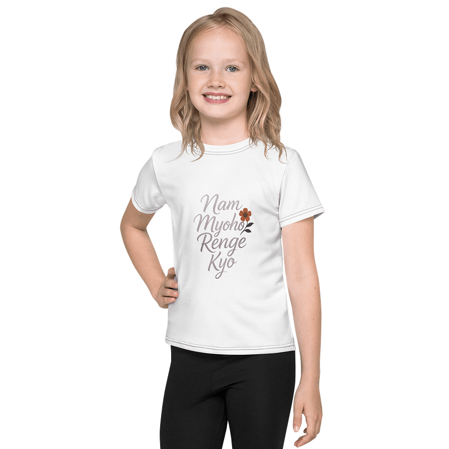 Kids T-Shirt - Nichiren Buddhism Sacred Mantra for Young Practitioners product image (1)