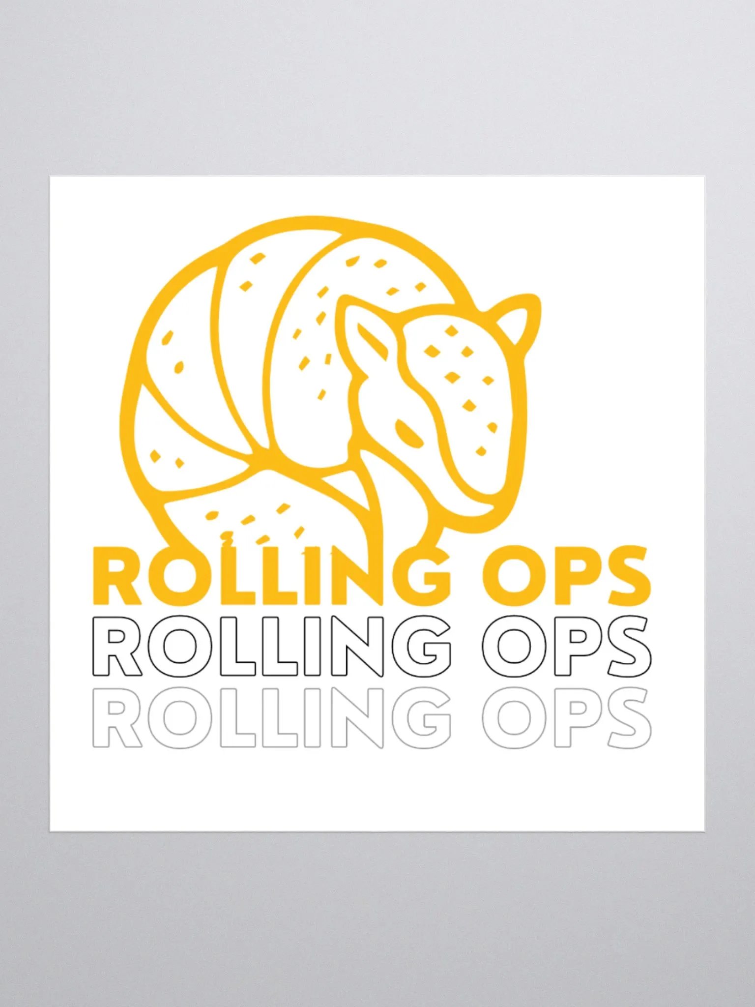 Rolling Ops - Rising Sun Sticker product image (1)