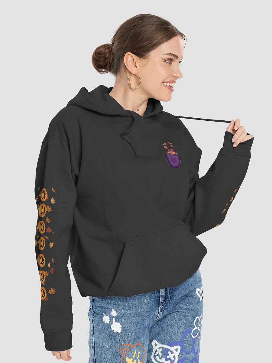 Pumpkin Witch Panda Hoodie - Front Design product image (7)