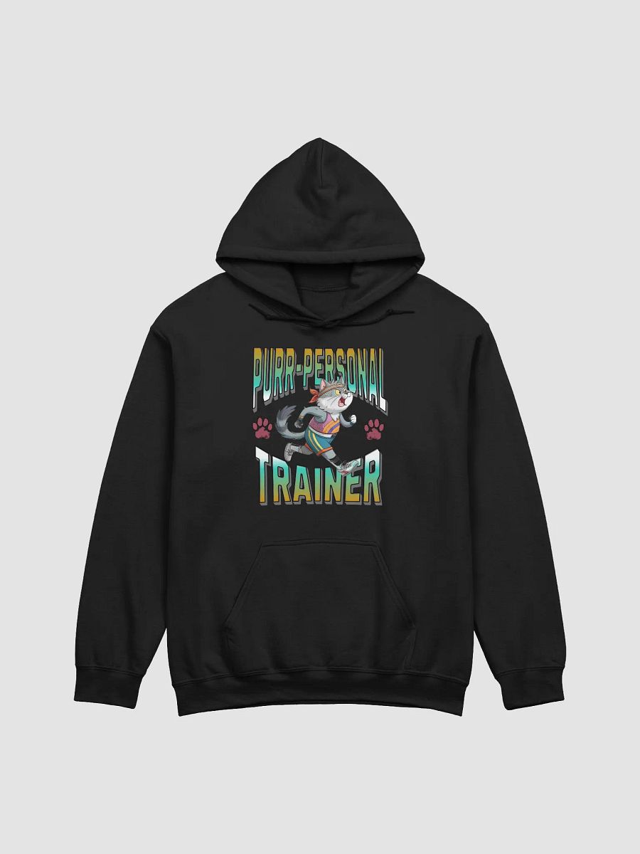 Purr Personal Trainer Cat Hoodie product image (1)