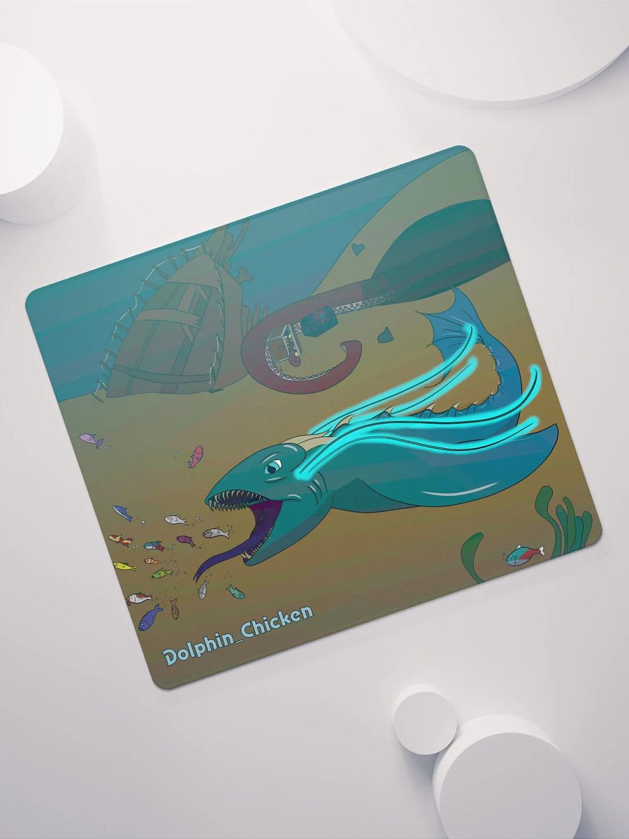 Dolphin's Water Dragon Mouse Pad product image (7)