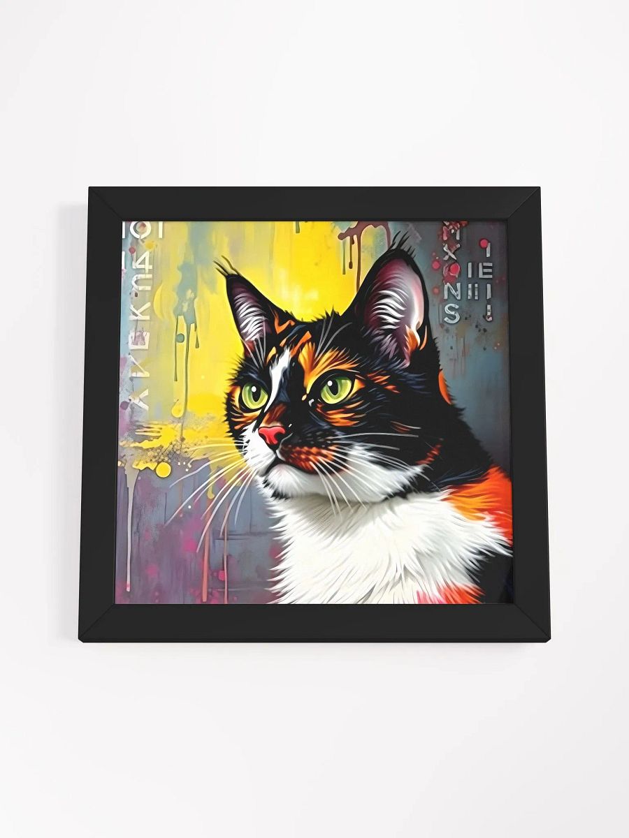 Vibrant Cat Eyes Matte Poster product image (17)