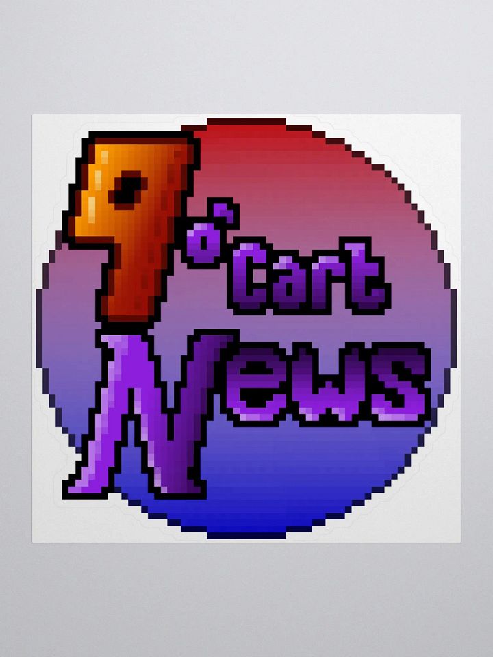 9 o'Cart News Sticker product image (1)