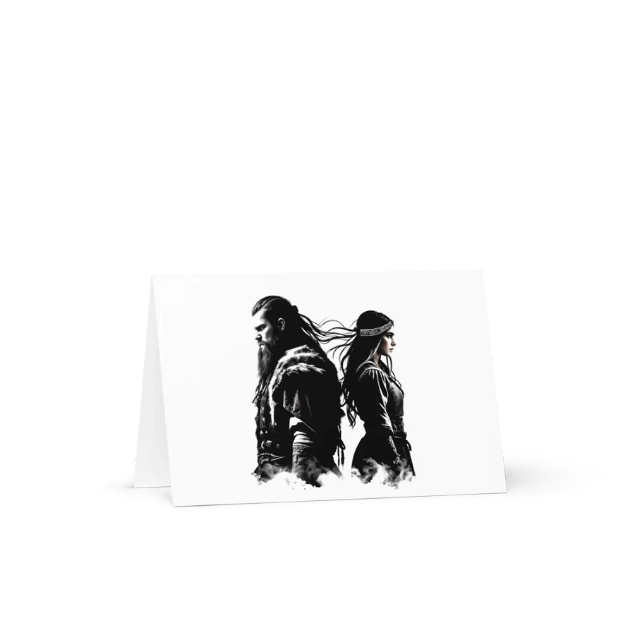 Greeting Card - Viking Couple product image (11)
