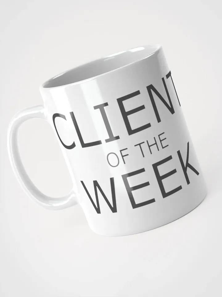 Client of the Week Mug product image (1)