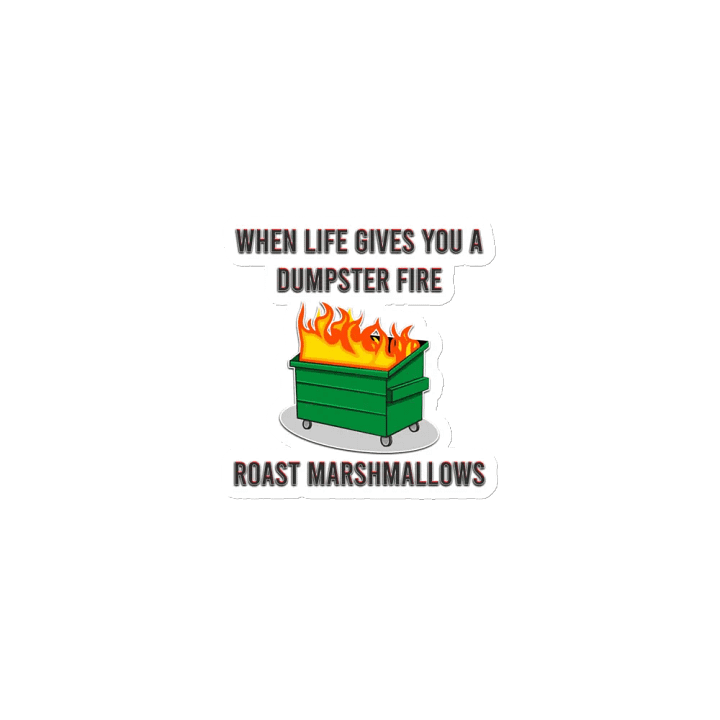 Dumpster Fire - Magnet product image (1)